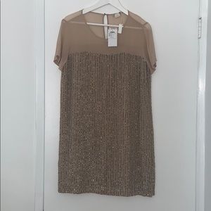 NWT Club Monaco Sequined Shift Dress